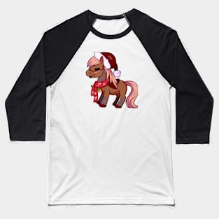 Cute Horse Drawing Baseball T-Shirt